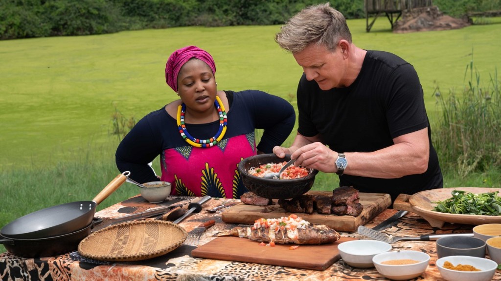 Gordon Ramsay Uncharted: Zola Nene dishes on cooking with&nbsp;Gordon