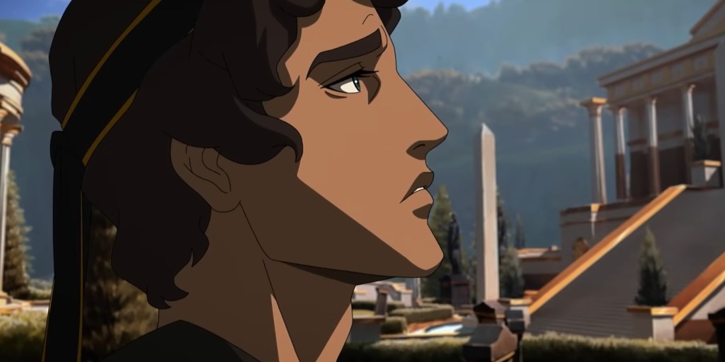 Haron in Season 2 of Blood of Zeus (Netflix)