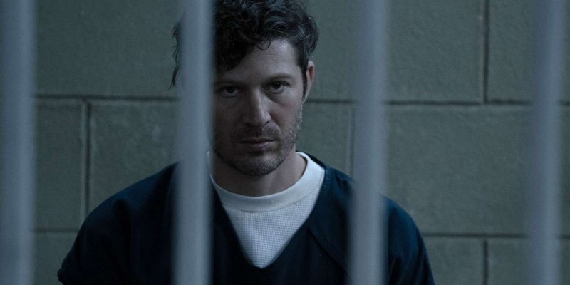 Elias Voit (actor Zach Gilford) behind bars in Criminal Minds: Evolution Season 2.