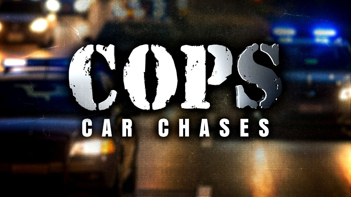 COPS Car Chases key art. (Photo Credit: FOX Nation/Courtesy of The Lippin Group.)