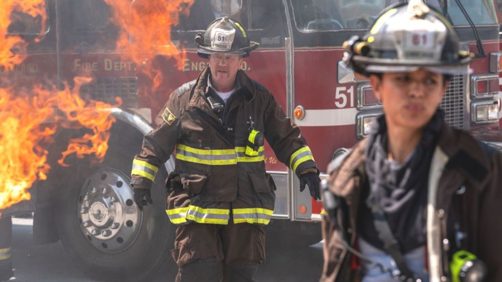 Chicago Fire’s Andrea Newman and Christian Stolte talk ‘bittersweet’ Season 14&nbsp;changes