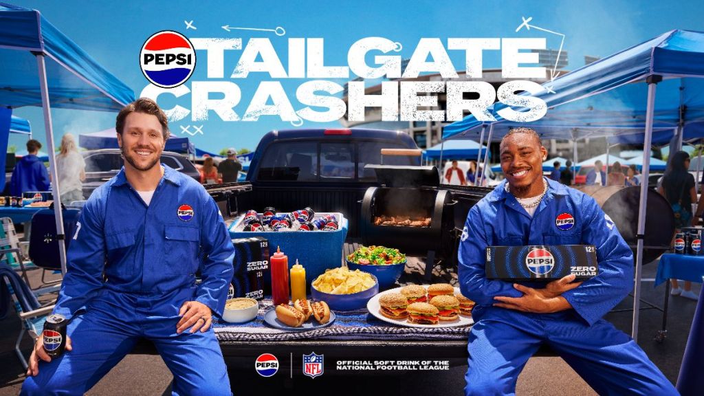 Josh Allen and Justin Jefferson energize Pepsi’s new NFL&nbsp;commercial