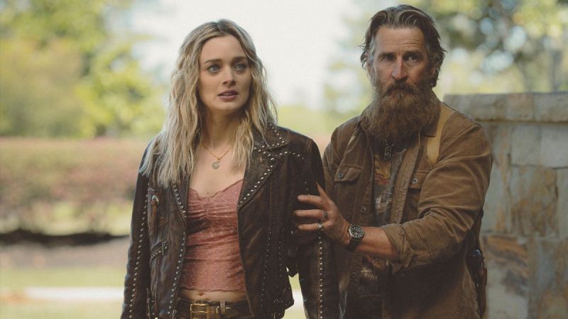 Bella Heathcote as Cleo Montague in Tulsa King season 3, episode 3. (Photo Credit: Courtesy of Paramount+.)