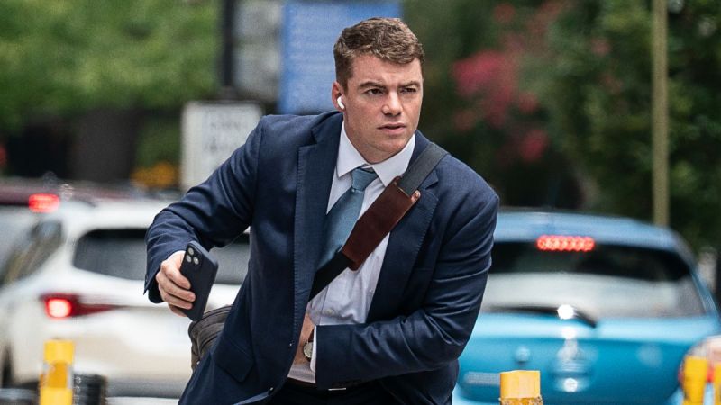 Actor Gabriel Basso stars as Jake Baerington in the Netflix movie A House of Dynamite. (Photo Credit: Courtesy of Netflix.)