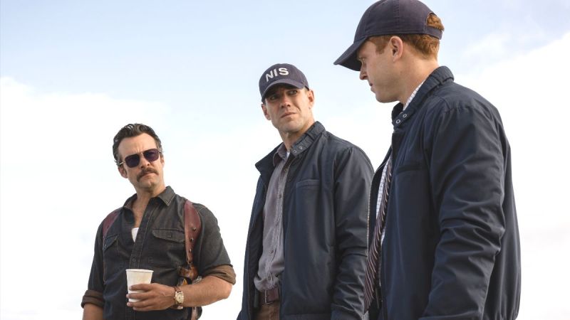 Kyle Schmid as Mike Franks, Austin Stowell as Leroy Jethro Gibbs and Caleb Foote as Randy Randolf in NCIS: Origins season 2, episode 2. (Photo Credit: Courtesy of CBS.)