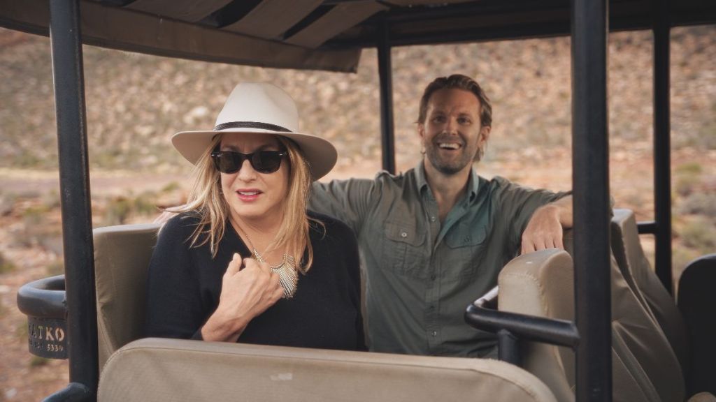 Marcia Kimpton in a scene from the film An American Abroad. (Photo Credit: Courtesy of Marque PR.)