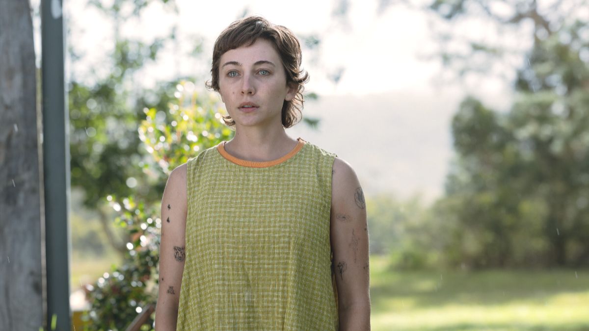 Actor Mavournee Hazel as Bluebird Gleeson in NCIS: Sydney season 3, episode 2. (Photo Credit: Courtesy of CBS.)