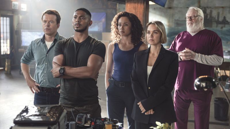 The cast of NCIS: Sydney in a scene from season 3, episode 2. (Photo Credit: Courtesy of CBS.)