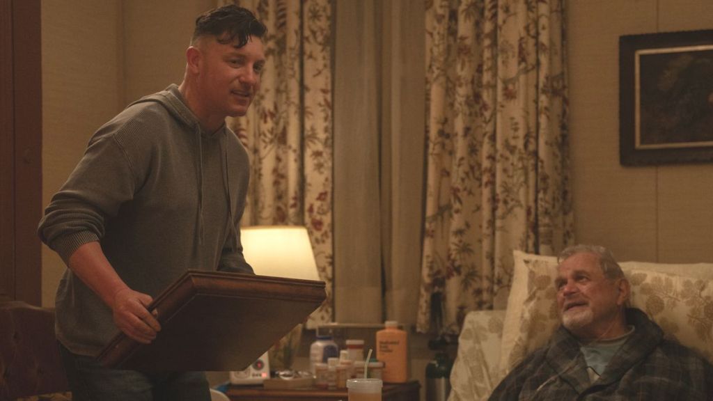 Actor Lane Garrison as Doug Carney in Mayor of Kingstown season 4, episode 2. (Photo Credit: Courtesy of Paramount+.)