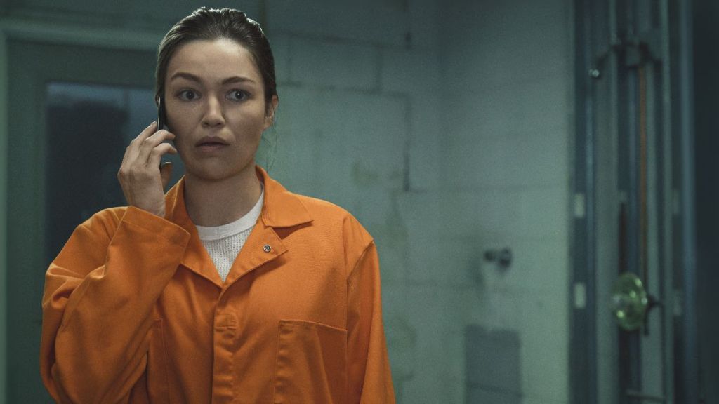 Actor Lilli Simmons as Claudia Flynn in Power Book IV: Force season 3 episode 3. (Photo Credit: Courtesy of Starz.)