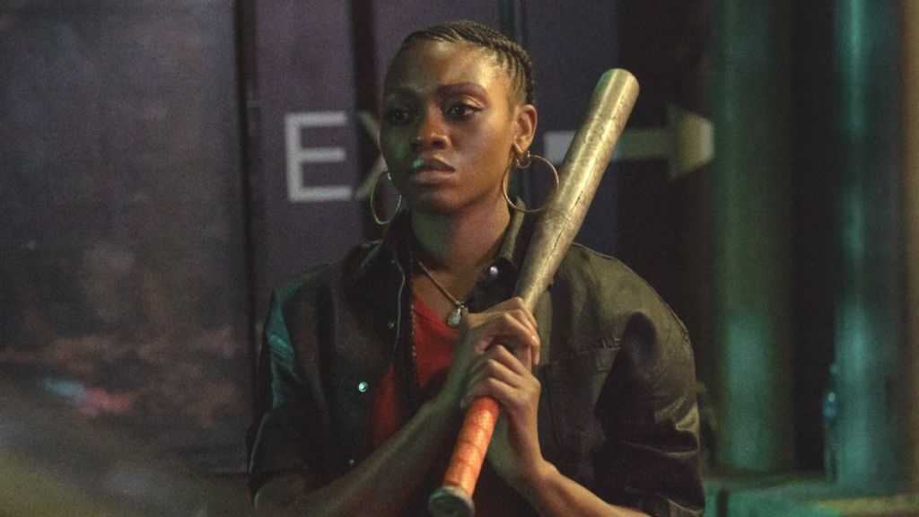 Actor Adrienne Walker as Shanti "Showstopper" Page in Power Book IV: Force season 3 episode 7. (Photo Credit: Courtesy of Starz.