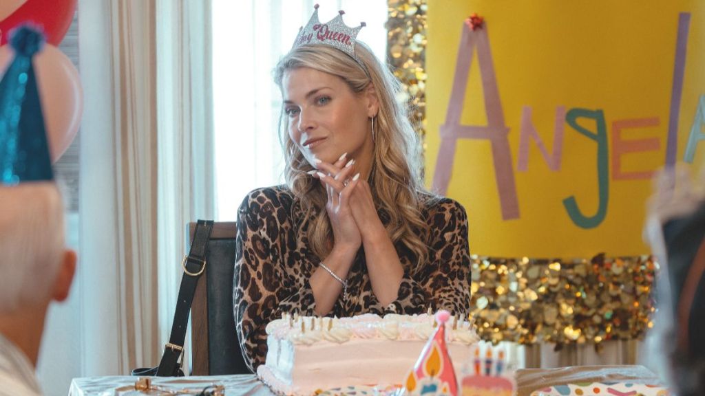 Actor Ali Larter as Angela Norris in Landman season 2 episode 5. (Photo Credit: Courtesy of Paramount+.)