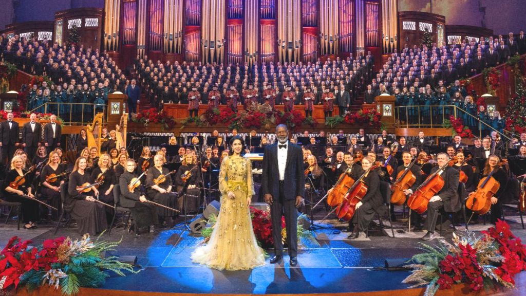 Ruthie Ann Miles and Dennis Haysbert reflect on celebrating Christmas with the Tabernacle&nbsp;Choir