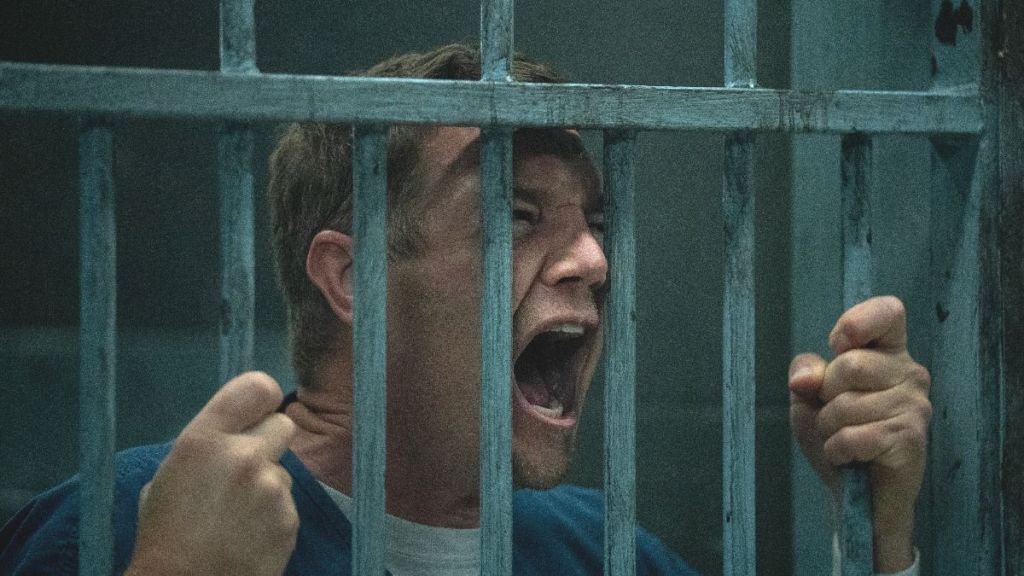 Actor Taylor Handley as Kyle McLusky in Mayor of Kingstown season 4 episode 8. (Photo Credit: Courtesy of Paramount+.)