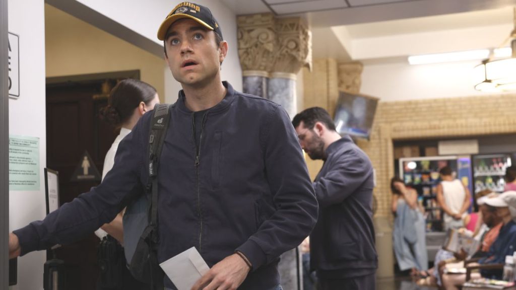 Actor Patrick Ball as Frank Langdon in The Pitt season 2 episode 1. (Photo Credit: Courtesy of HBO Max.)