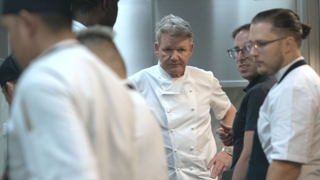 Chef Gordon Ramsay stands in the kitchen in Being Gordon Ramsay. (Photo Credit: Courtesy of Netflix.)