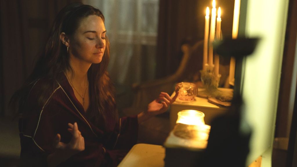 Actor Shailene Woodley as Annie Clay in Paradise season 3 episode 1. (Photo Credit: Courtesy of Hulu.)