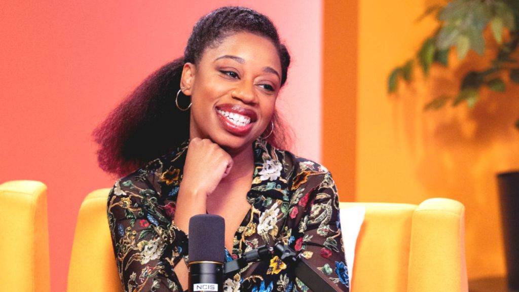 Diona Reasonover hosts the NCIS: Partners & Probies podcast. (Photo Credit: Robert Voets/Courtesy of CBS.)