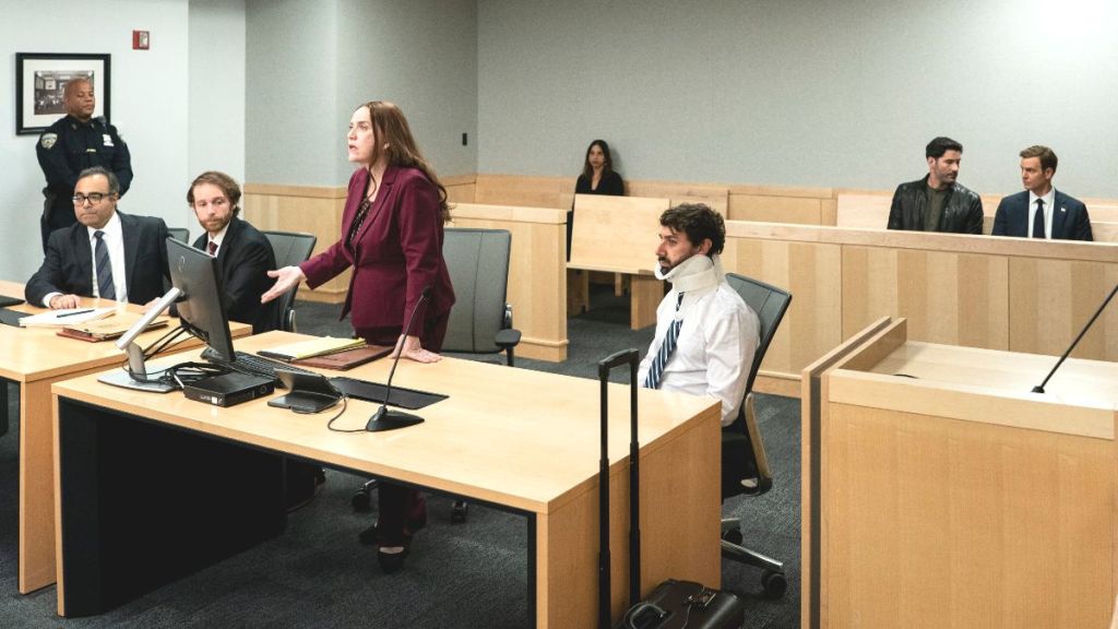 Donna Lynne Champlin as Elizabeth Johnson in CIA season 1 episode 4. (Photo Credit: Courtesy of CBS.)