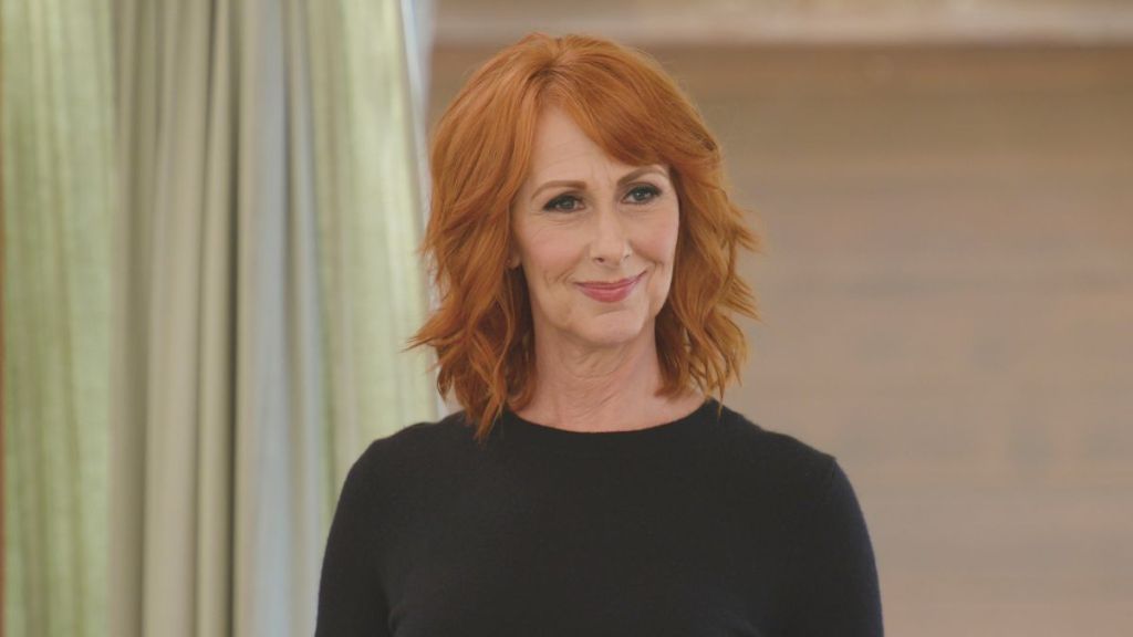 Wendy Braun as Elizabeth Prescott in Jury Duty Presents: Company Retreat. (Photo Credit: Courtesy of Prime Video.)