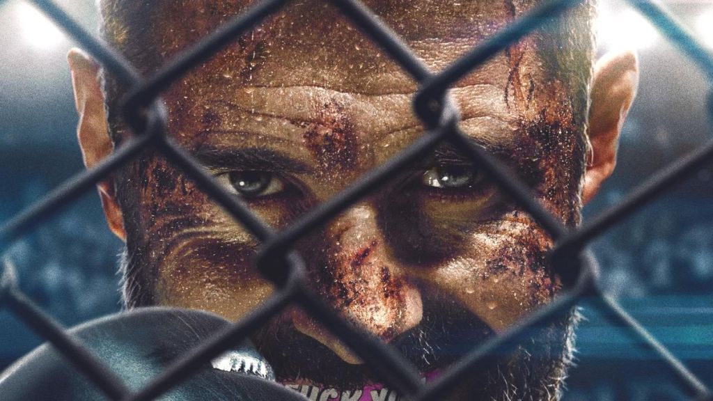 Daniel MacPherson as Patton James on the poster for the 2026 movie Beast. (Photo Credit: Courtesy of Lionsgate.)