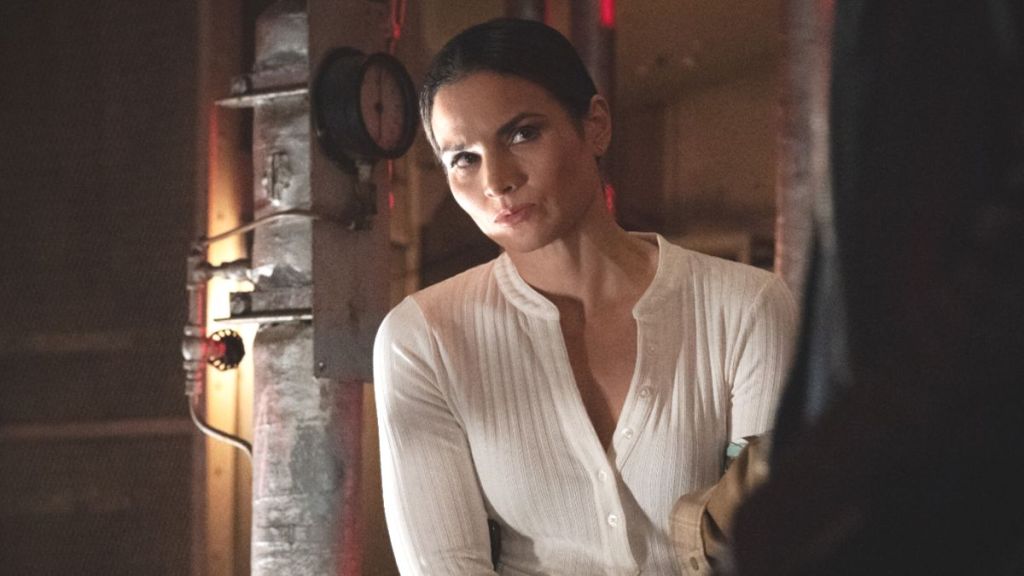 Katrina Law as Jessica Knight in NCIS season 23 episode 15. (Photo Credit: Courtesy of CBS.)