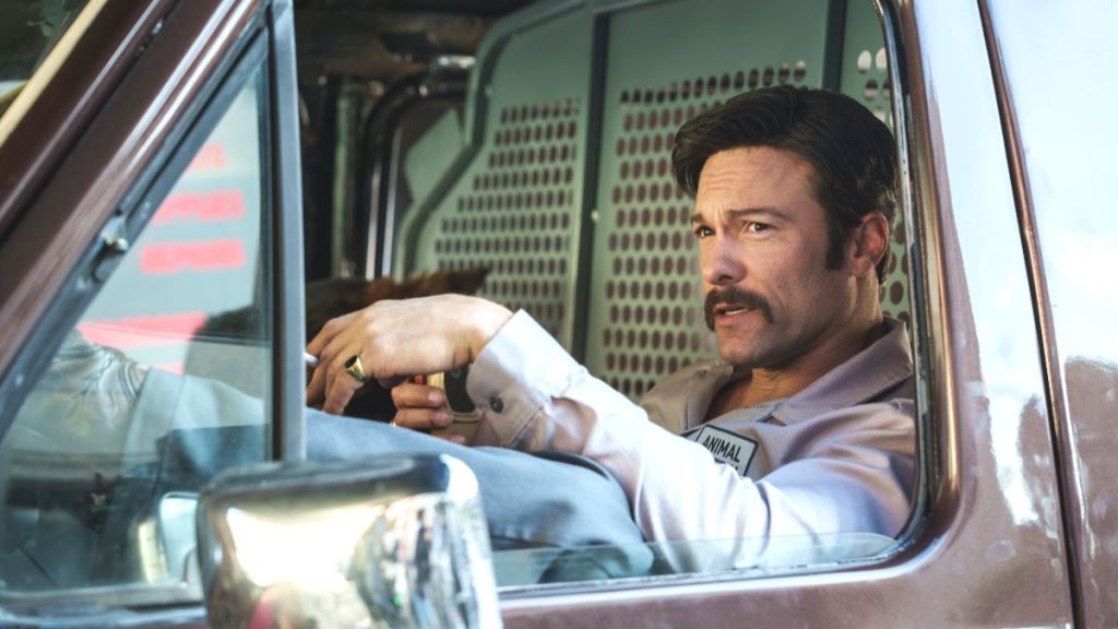 Kyle Schmid as Mike Franks and Gary Callahan in NCIS: Origins season 2 episode 14. (Photo Credit: Courtesy of CBS.)