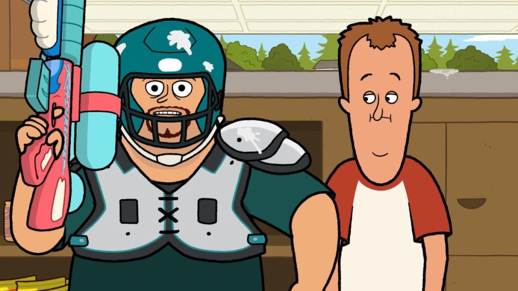 Mark and Hank Hoagies (voice of Adam Malamut) in the Universal Basic Guys season 2 finale. (Photo Credit: Courtesy of FOX.)