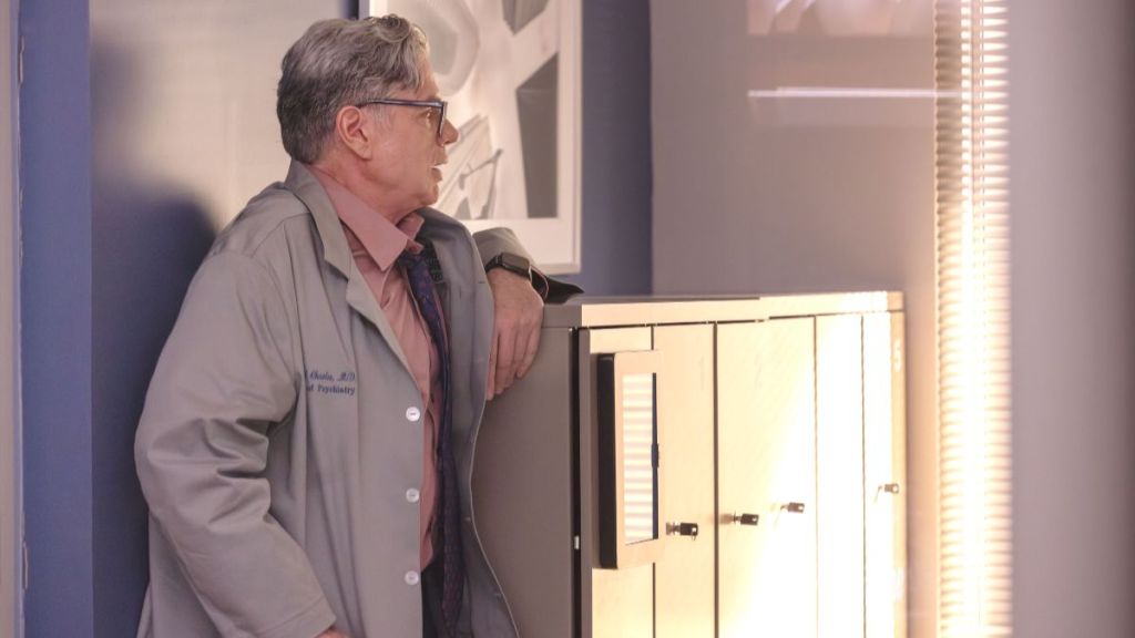 Oliver Platt as Dr. Daniel Charles in Chicago Med season 11 episode 16. (Photo Credit: Courtesy of NBC.)