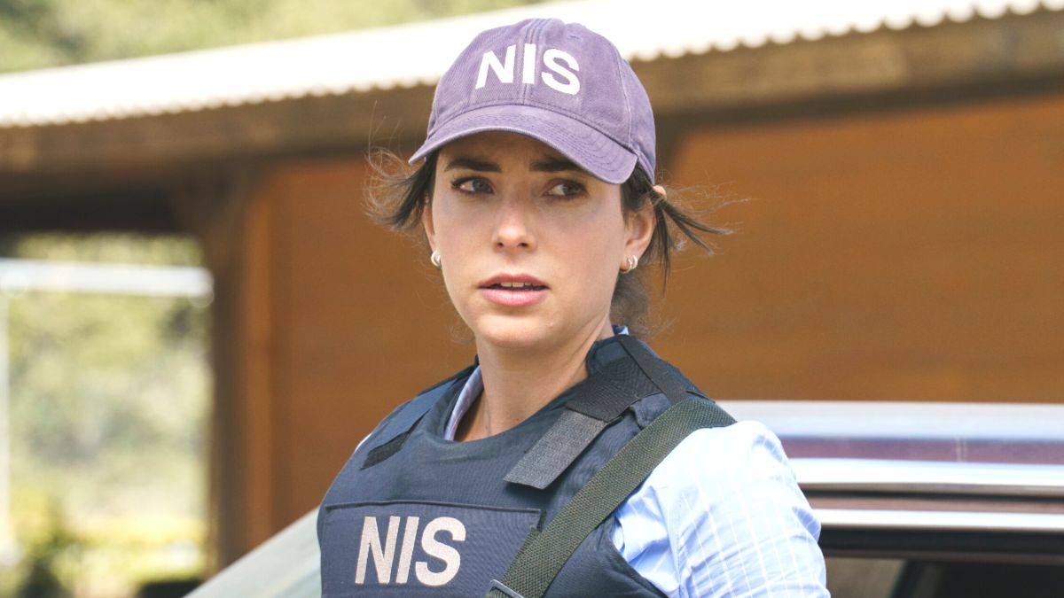 Mariel Molino as Lala Dominguez in NCIS: Origins season 2 episode 18. (Photo Credit: Courtesy of CBS.)