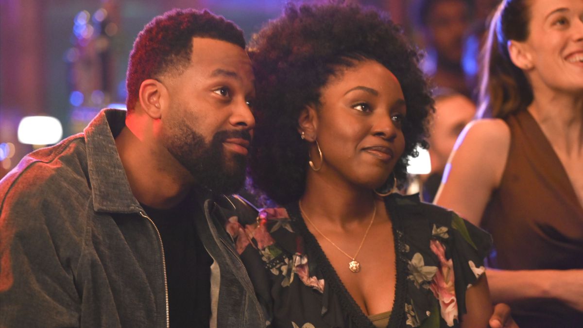 LaRoyce Hawkins as Kevin Atwater and Karen Obilom as Tasha Fox in Chicago PD season 14 episode 2. (Photo Credit: Courtesy of NBC.)