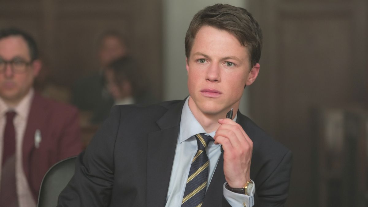 Milo Callaghan as Rudy Baylor in The Rainmaker season 2 episode 2. (Photo Credit: Courtesy of Versant Media.)